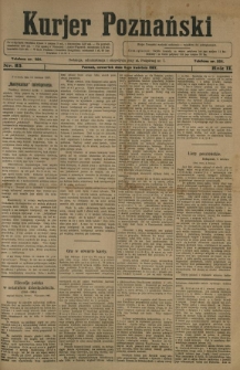 Kurier Poznański 1907.04.11 R.2 nr83