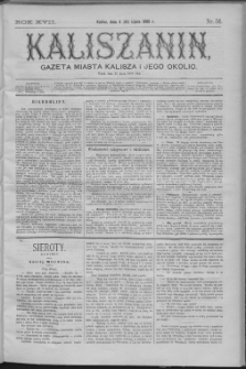 Kaliszanin : gazeta miasta Kalisza i jego okolic