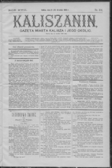 Kaliszanin : gazeta miasta Kalisza i jego okolic