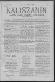 Kaliszanin : gazeta miasta Kalisza i jego okolic