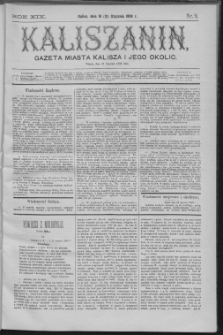 Kaliszanin : gazeta miasta Kalisza i jego okolic