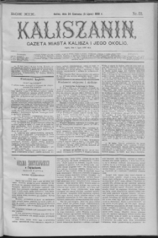 Kaliszanin : gazeta miasta Kalisza i jego okolic