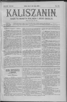 Kaliszanin : gazeta miasta Kalisza i jego okolic