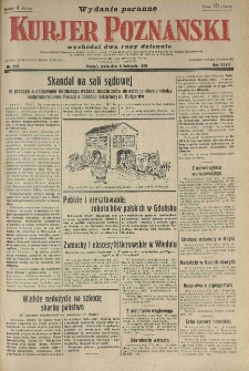 Kurier Poznański 1933.11.08 R.28 nr 514