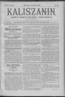 Kaliszanin : gazeta miasta Kalisza i jego okolic