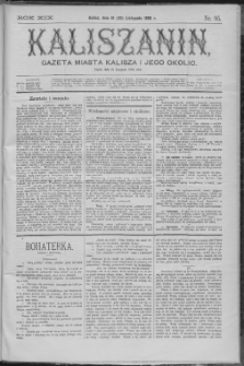 Kaliszanin : gazeta miasta Kalisza i jego okolic