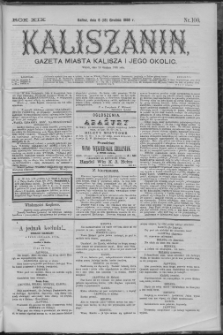Kaliszanin : gazeta miasta Kalisza i jego okolic