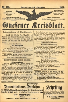Gnesener Kreisblatt 1904.12.25 Nr103