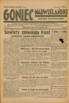 Goniec Nadwiślański: Głos Pomorski: Niezależne pismo poranne, poświęcone sprawom stanu średniego 1933.04.05 R.9 Nr79