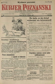 Kurier Poznański 1933.11.22 R.28 nr 538