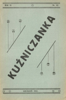 Kuźniczanka 1931 R.11 nr12