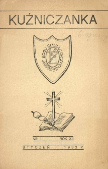 Kuźniczanka 1932 R.12 nr1