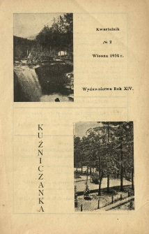 Kuźniczanka 1934 R.14 nr2