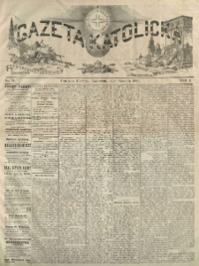 Gazeta Katolicka : czasopismo tygodniowe poświęcone interesom polskim w Ameryce. 1881.08.25 T.10 No.51