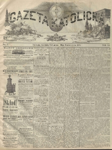 Gazeta Katolicka : czasopismo tygodniowe poświęcone interesom polskim w Ameryce. 1881.10.20 T.11 No.7