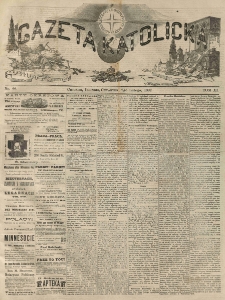 Gazeta Katolicka : czasopismo tygodniowe poświęcone interesom polskim w Ameryce. 1882.02.02 T.11 No.22