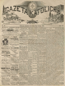 Gazeta Katolicka : czasopismo tygodniowe poświęcone interesom polskim w Ameryce. 1882.02.09 T.11 No.23