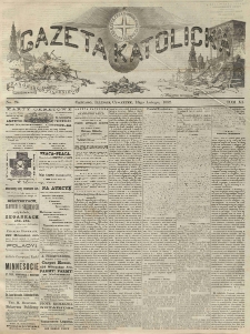 Gazeta Katolicka : czasopismo tygodniowe poświęcone interesom polskim w Ameryce. 1882.02.16 T.11 No.24