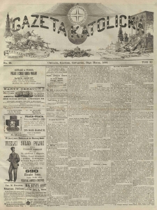 Gazeta Katolicka : czasopismo tygodniowe poświęcone interesom polskim w Ameryce. 1882.03.23 T.11 No.29