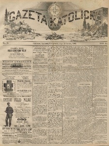 Gazeta Katolicka : czasopismo tygodniowe poświęcone interesom polskim w Ameryce. 1882.04.20 T.11 No.33