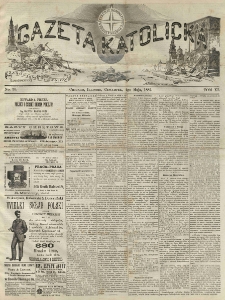 Gazeta Katolicka : czasopismo tygodniowe poświęcone interesom polskim w Ameryce. 1882.05.04 T.11 No.35