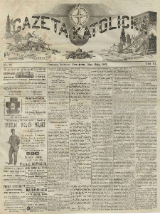 Gazeta Katolicka : czasopismo tygodniowe poświęcone interesom polskim w Ameryce. 1882.05.25 T.11 No.38