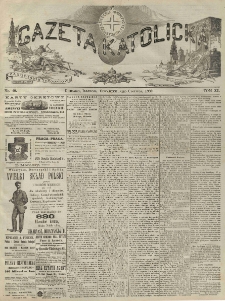 Gazeta Katolicka : czasopismo tygodniowe poświęcone interesom polskim w Ameryce. 1882.06.08 T.11 No.40
