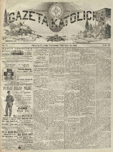 Gazeta Katolicka : czasopismo tygodniowe poświęcone interesom polskim w Ameryce. 1882.06.15 T.11 No.41