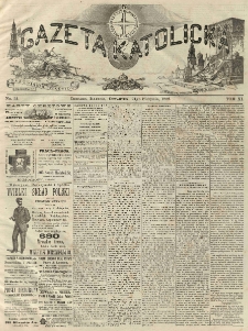 Gazeta Katolicka : czasopismo tygodniowe poświęcone interesom polskim w Ameryce. 1882.08.24 T.11 No.51
