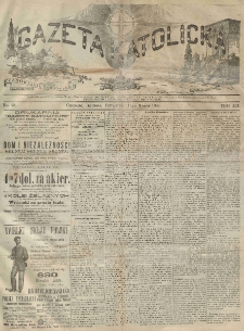 Gazeta Katolicka : czasopismo tygodniowe poświęcone interesom polskim w Ameryce. 1883.03.15 T.12 No.28