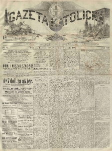Gazeta Katolicka : czasopismo tygodniowe poświęcone interesom polskim w Ameryce. 1883.04.12 T.12 No.32