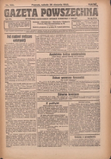 Gazeta Powszechna 1922.08.26 R.3 Nr190