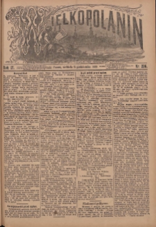 Wielkopolanin 1899.10.15 R.17 Nr236