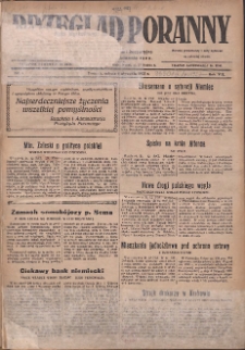 Przegląd Poranny: pismo niezależne i bezpartyjne 1927.01.01 R.7 Nr1