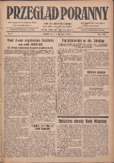 Przegląd Poranny: pismo niezależne i bezpartyjne 1927.01.12 R.7 Nr8