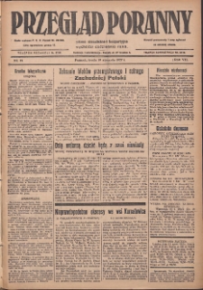 Przegląd Poranny: pismo niezależne i bezpartyjne 1927.01.19 R.7 Nr14