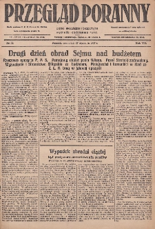 Przegląd Poranny: pismo niezależne i bezpartyjne 1927.01.27 R.7 Nr21