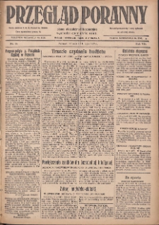 Przegląd Poranny: pismo niezależne i bezpartyjne 1927.02.15 R.7 Nr36