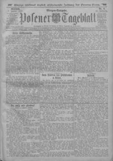 Posener Tageblatt 1914.01.07 Jg.53 Nr9