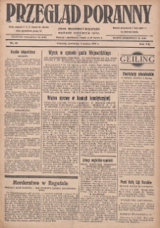 Przegląd Poranny: pismo niezależne i bezpartyjne 1927.03.03 R.7 Nr50