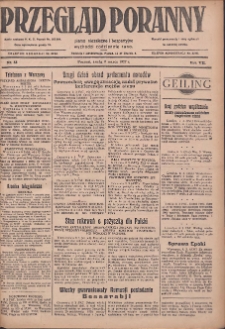 Przegląd Poranny: pismo niezależne i bezpartyjne 1927.03.09 R.7 Nr55