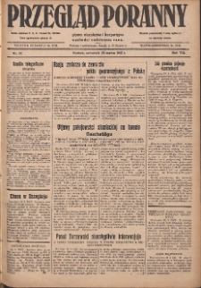 Przegląd Poranny: pismo niezależne i bezpartyjne 1927.03.24 R.7 Nr68