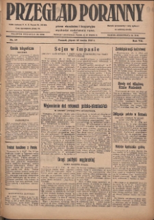 Przegląd Poranny: pismo niezależne i bezpartyjne 1927.03.25 R.7 Nr69