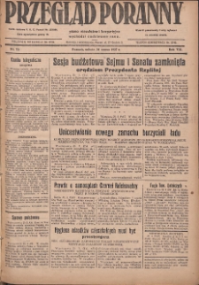 Przegląd Poranny: pismo niezależne i bezpartyjne 1927.03.26 R.7 Nr70