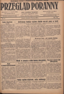 Przegląd Poranny: pismo niezależne i bezpartyjne 1927.03.27 R.7 Nr71