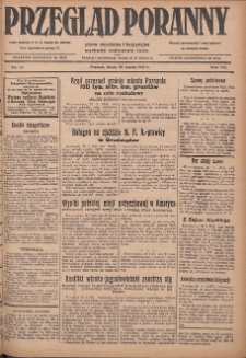 Przegląd Poranny: pismo niezależne i bezpartyjne 1927.03.30 R.7 Nr73