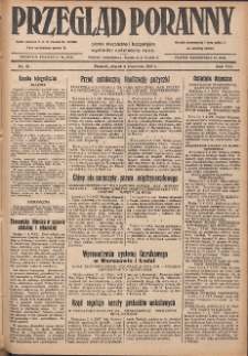 Przegląd Poranny: pismo niezależne i bezpartyjne 1927.04.07 R.7 Nr81