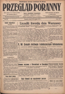 Przegląd Poranny: pismo niezależne i bezpartyjne 1927.04.15 R.7 Nr87