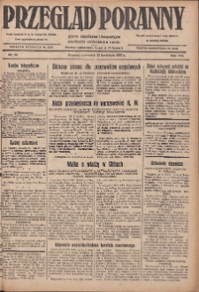 Przegląd Poranny: pismo niezależne i bezpartyjne 1927.04.21 R.7 Nr90