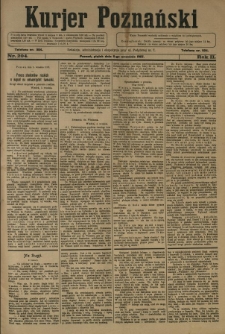 Kurier Poznański 1907.09.06 R.2 nr204
